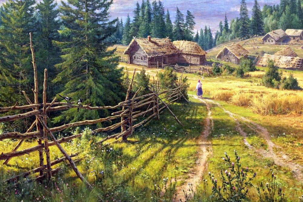 сергей басов в деревне фото