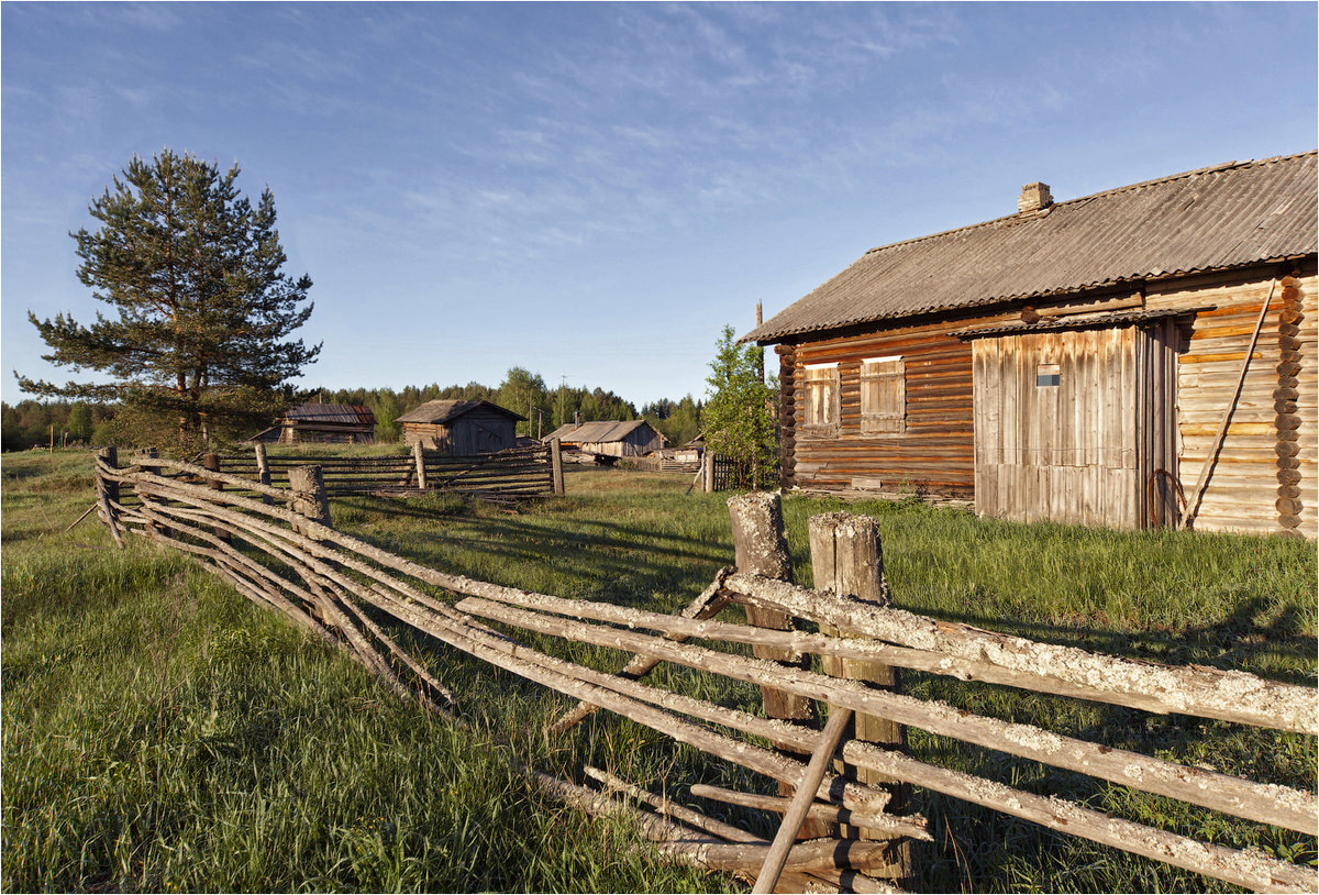 северная деревня картинки фото
