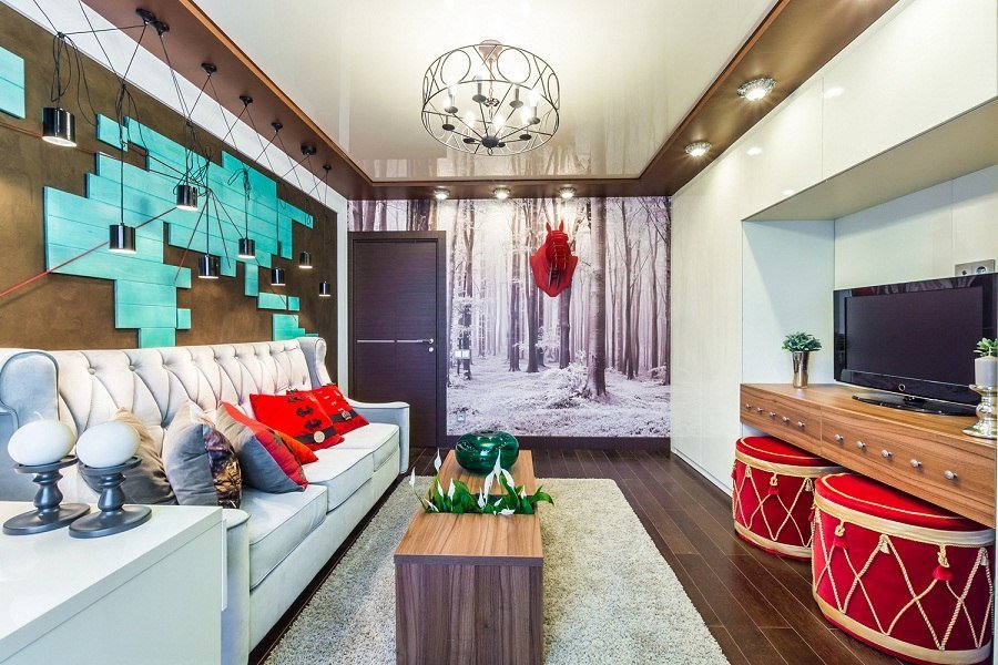 школа ремонта гостиная фото