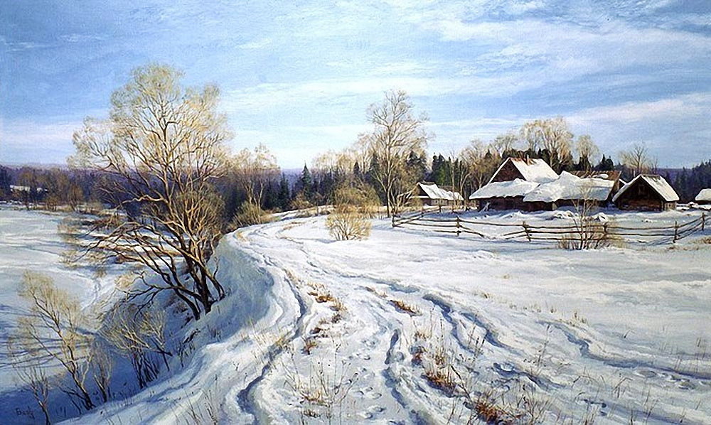 скоро весна картины пейзажи фото