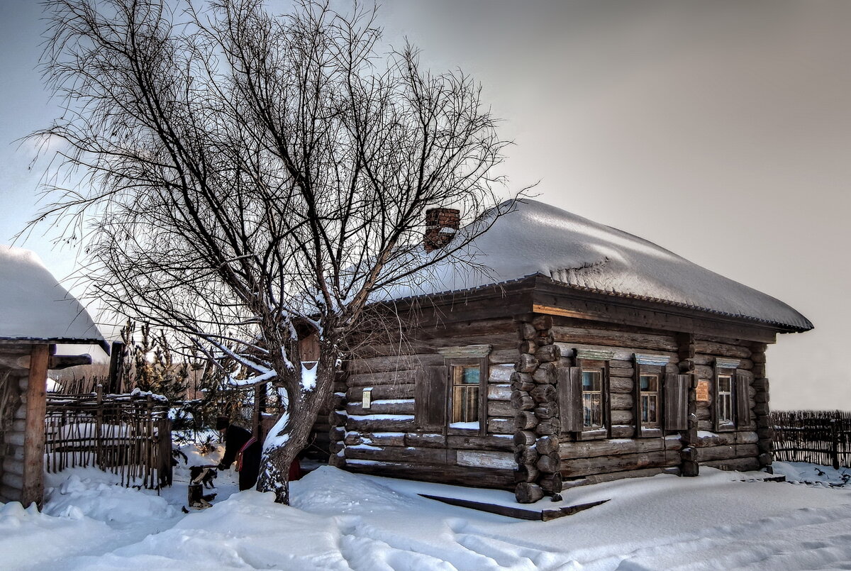 старина сибирская дом ямщика фото