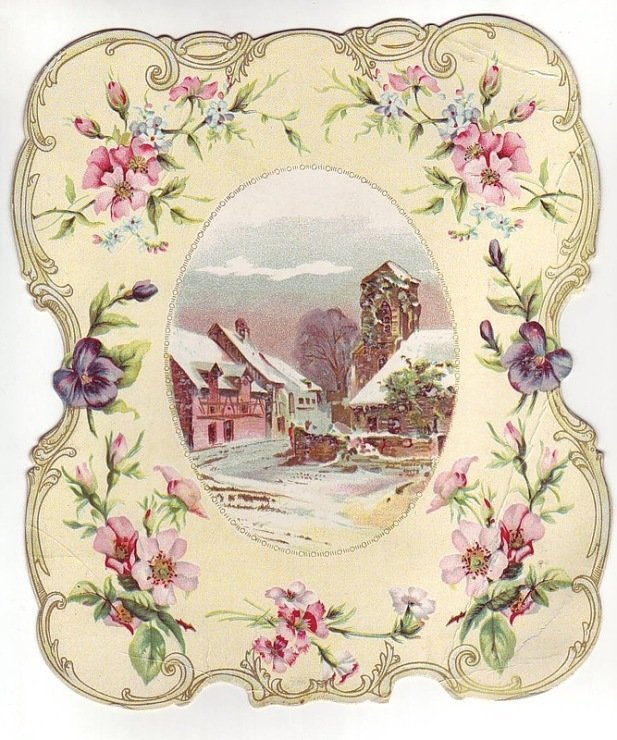 старинные винтажные открытки фото