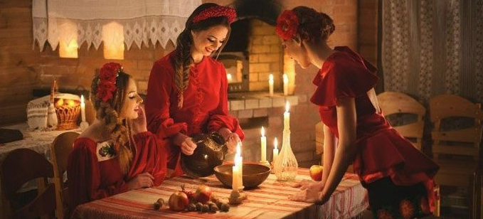 святочные гадания фото
