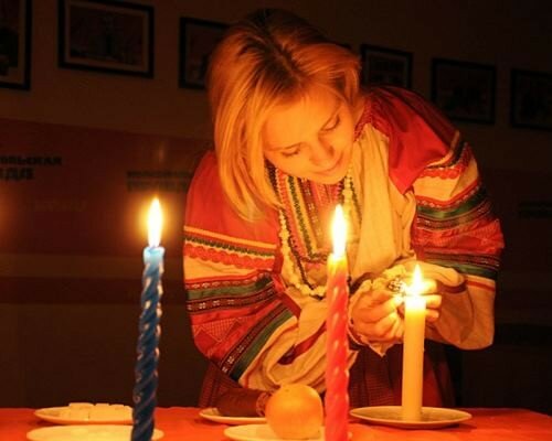 святочные гадания фото