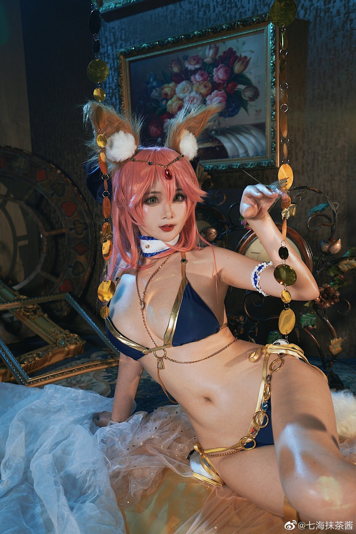 tamamo no mae cosplay dancer фото
