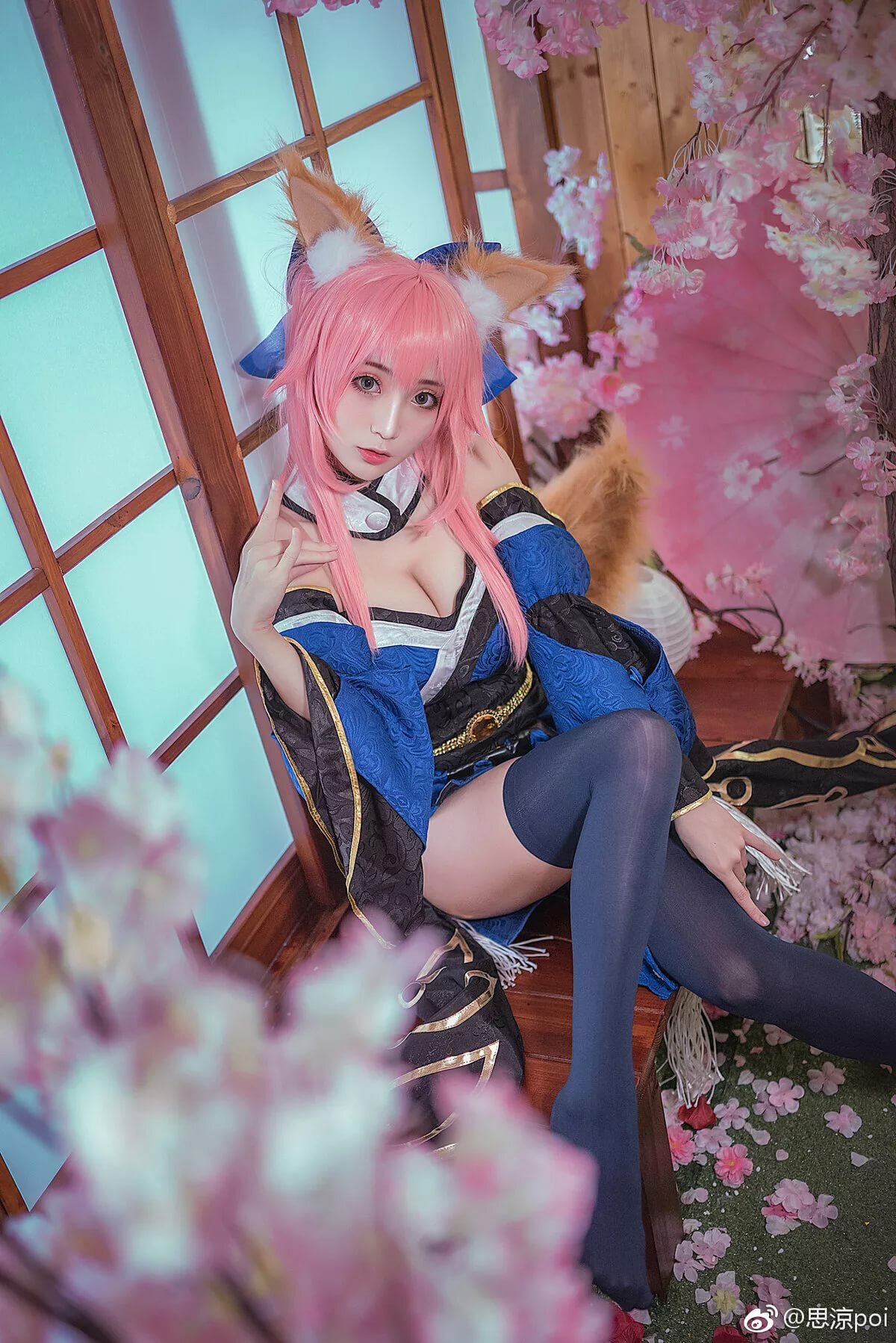 tamamo no mae fate cosplay фото