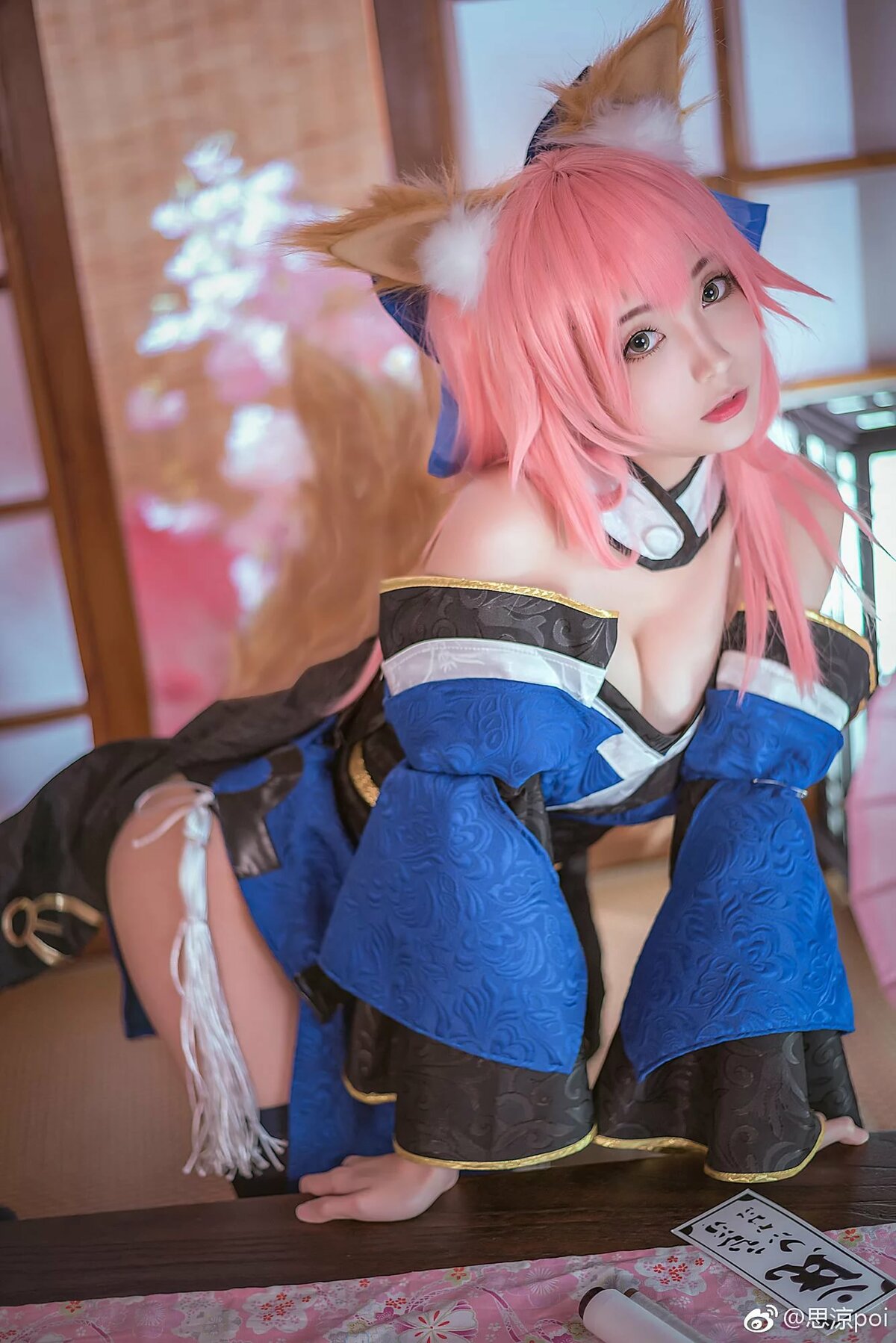 tamamo no mae fate cosplay фото