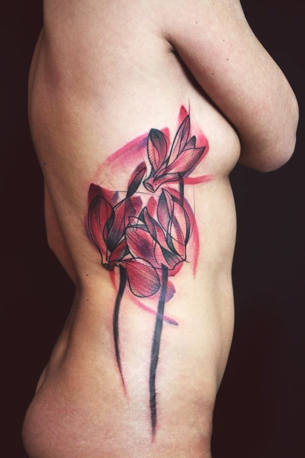 tattoo mo ganji цветы фото