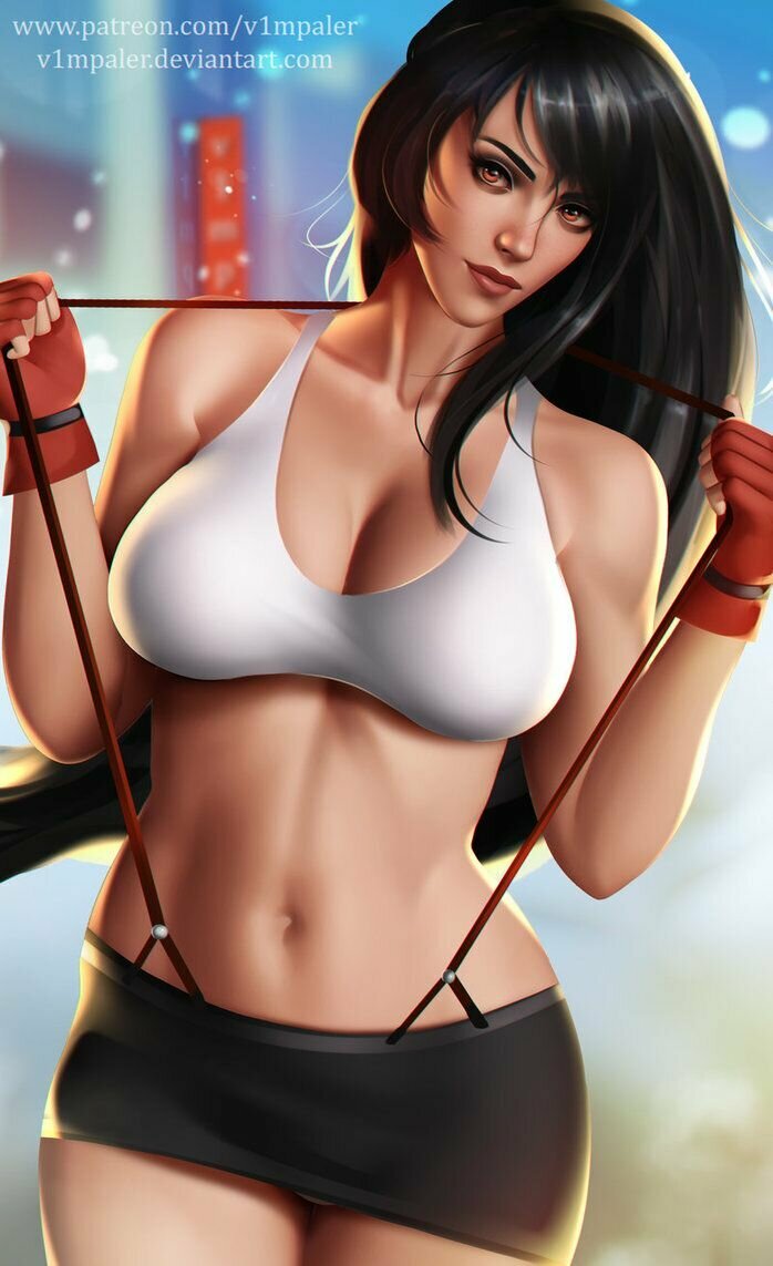 tifa lockhart art ero фото