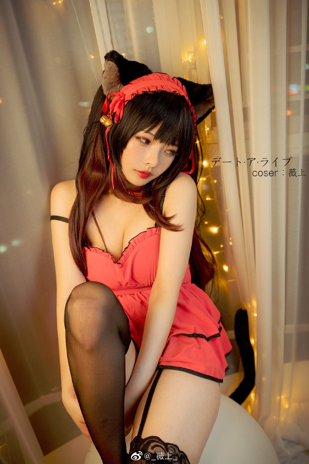 tokisaki kurumi hana bunny cosplay фото