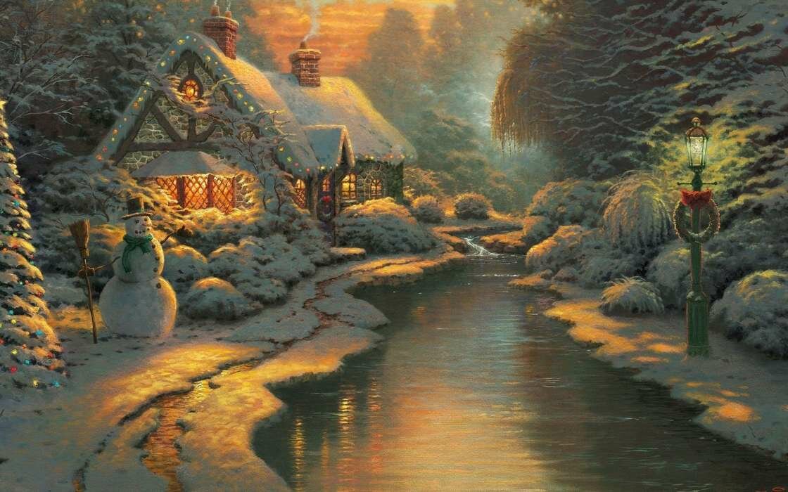 томас кинкейд christmas evening фото