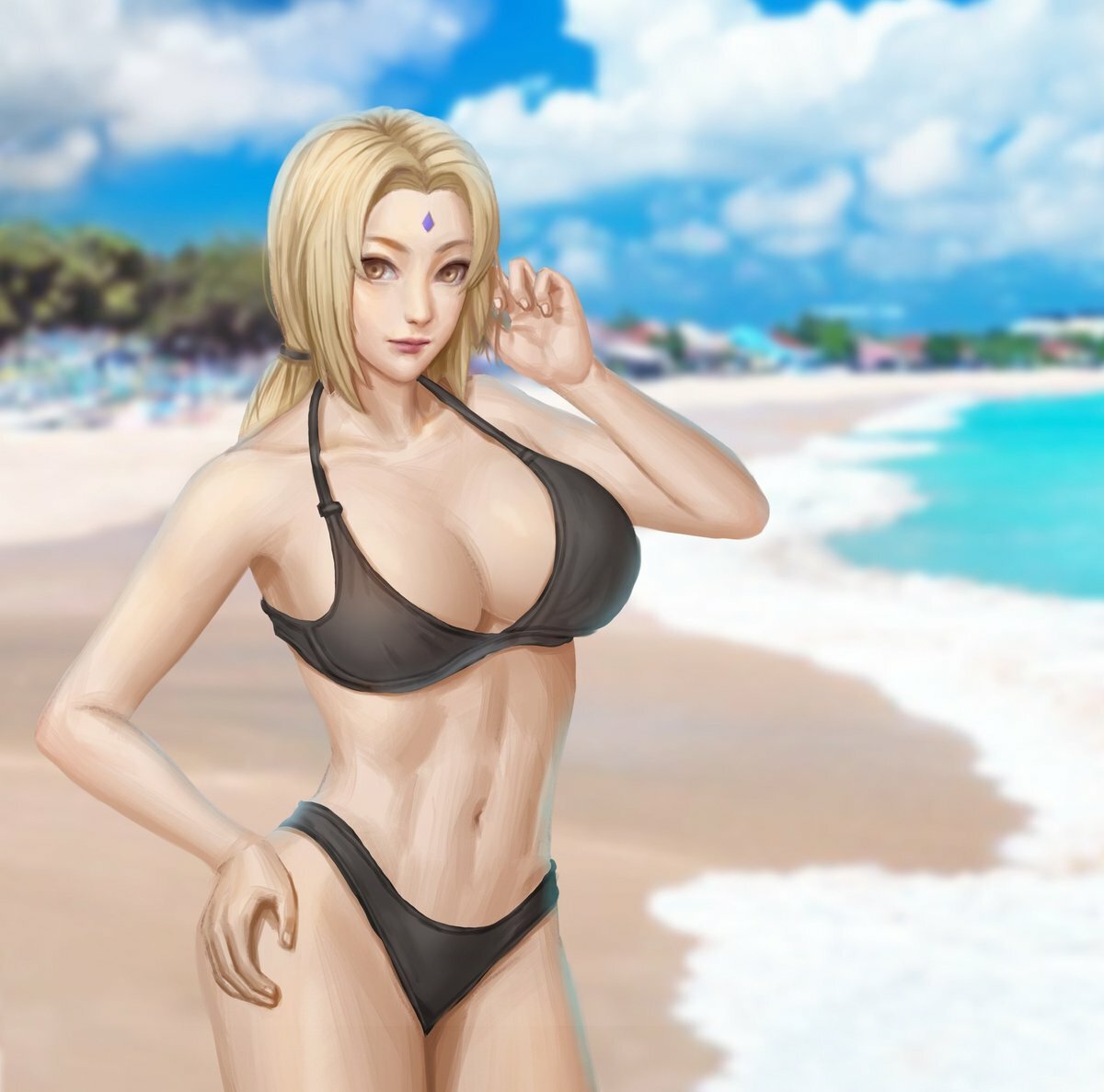 tsunade в бикини фото