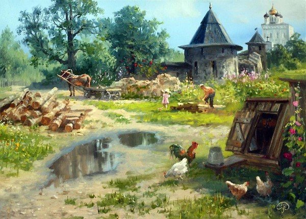 владимир жданов летние пейзажи фото