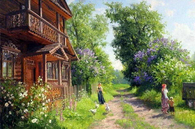 владимир жданов лето картины фото