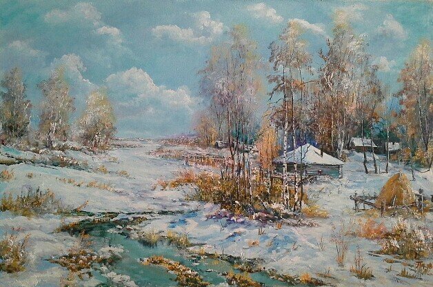владимир жданов весенние пейзажи фото