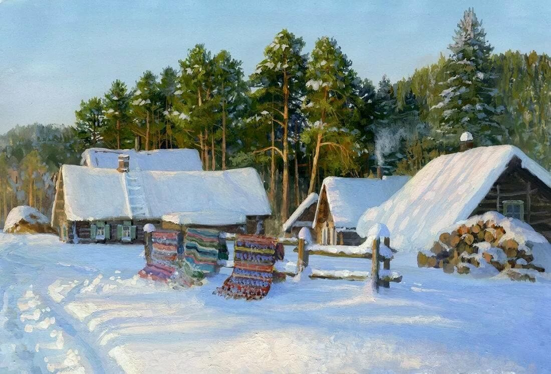 владимир жданов зима фото