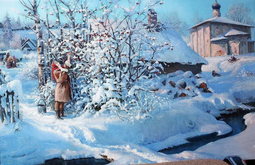 владимир жданов зимние пейзажи фото