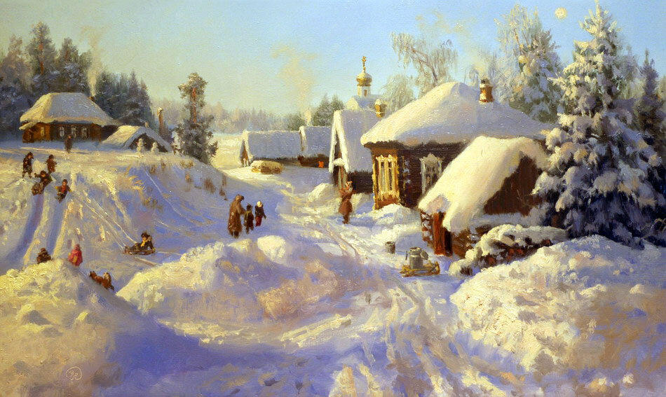 владимир жданов зимние пейзажи фото