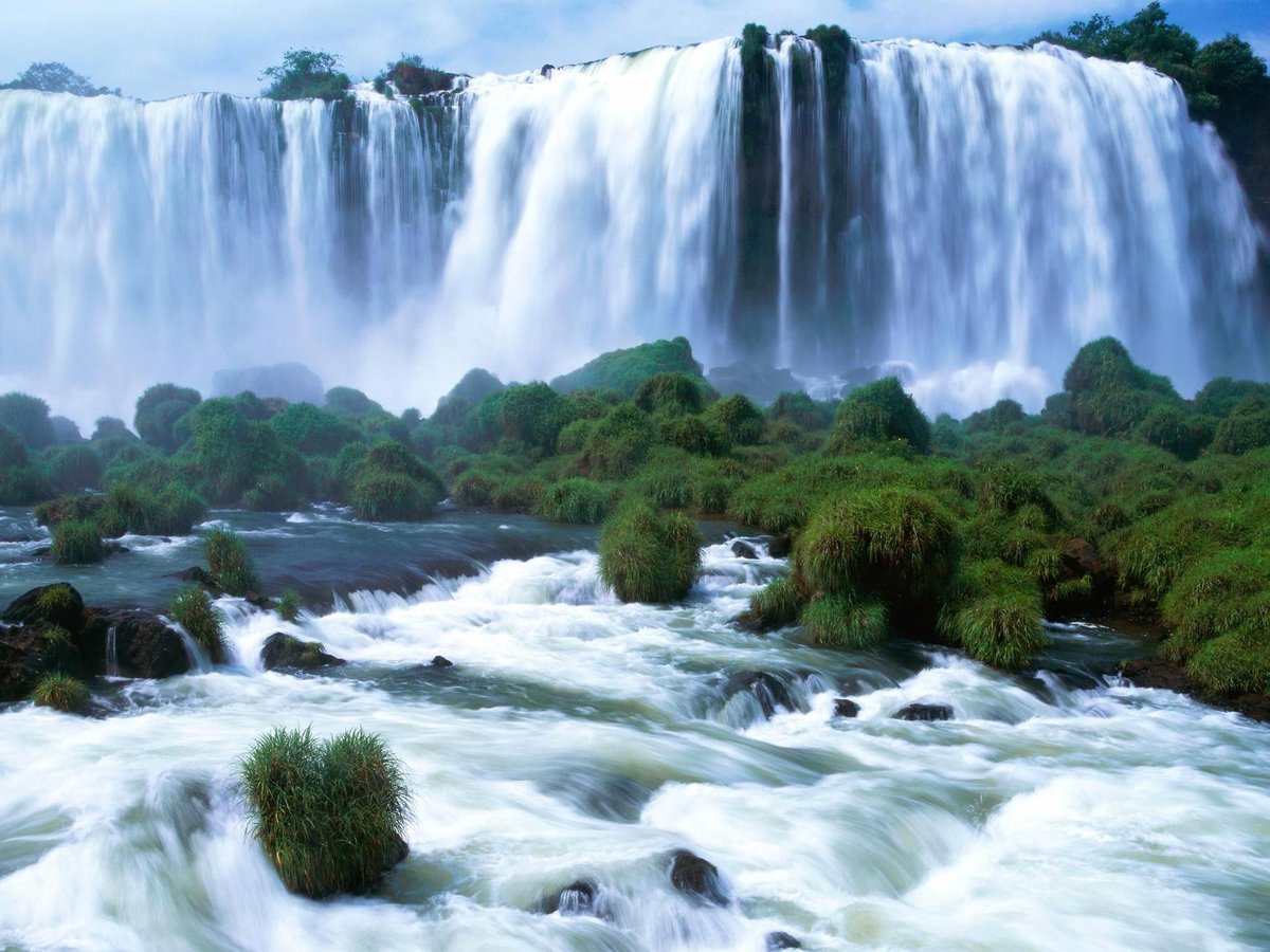 водопад фото