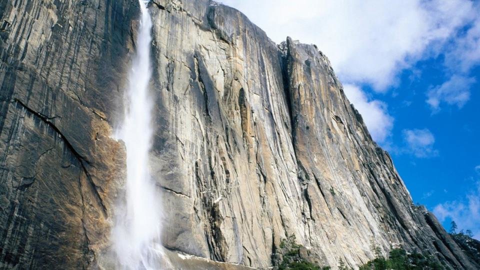 водопад йосемити фото