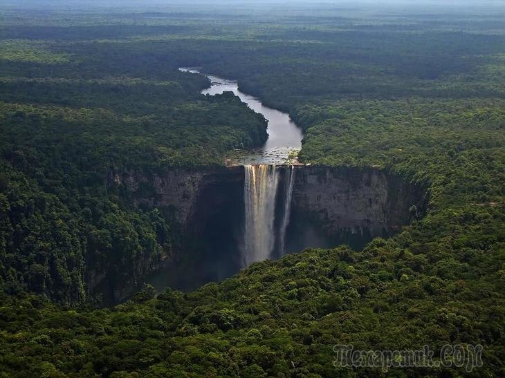 водопад кайетур, гайана фото
