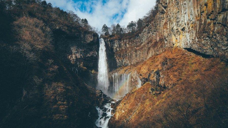 водопад кэгон япония фото