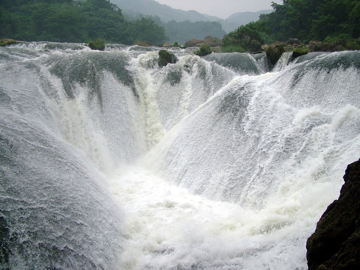 водопад хуангошу фото