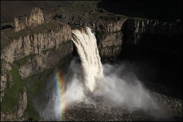 водопад палус фото
