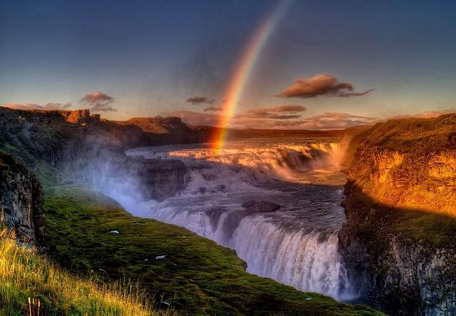 водопад сельяландсфосс исландия фото