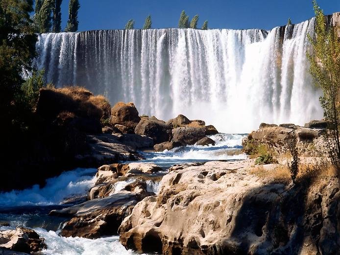 водопады чили фото