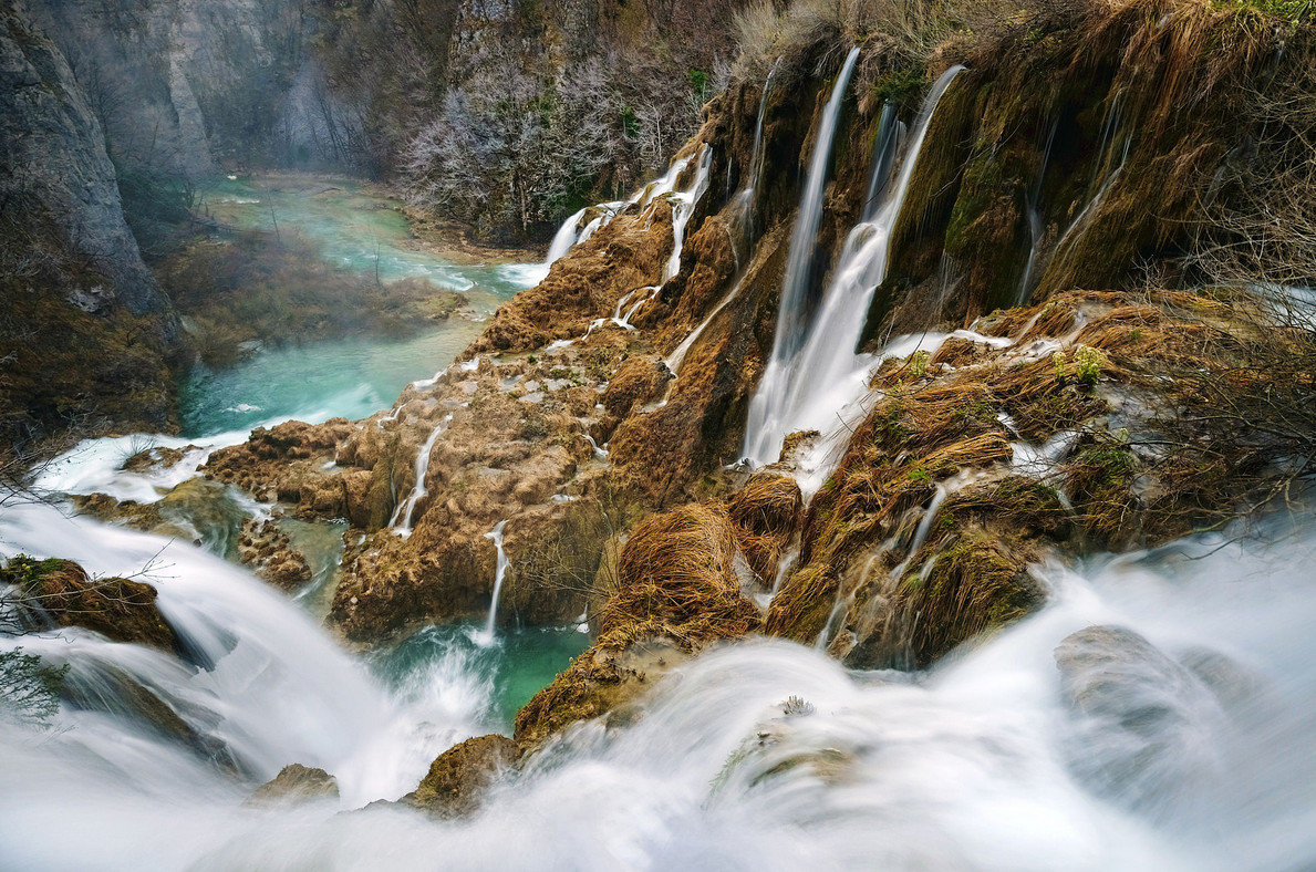 водопады плитвицких озер фото