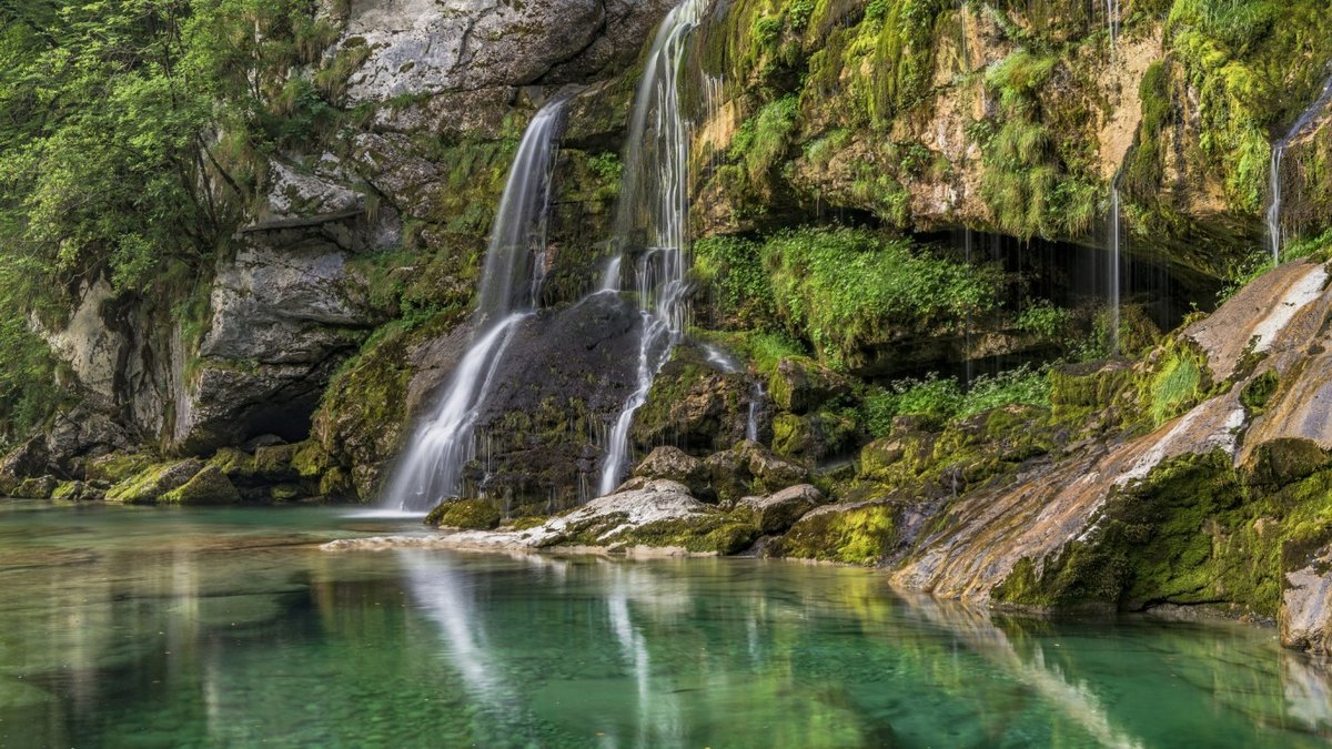 водопады словении фото