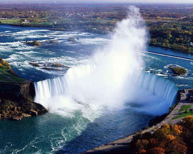водопады сша фото