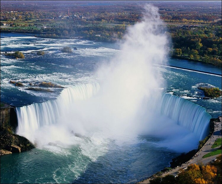 водопады сша фото