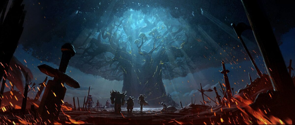 world of warcraft battle for azeroth тельдрассил фото