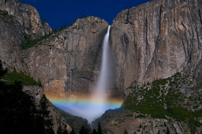 yosemite national park водопад фото