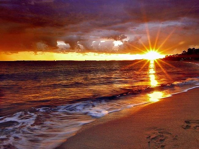 закат море кипр фото