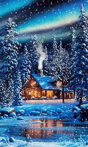 живые картинки зима фото