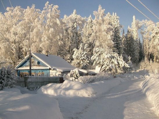 зима мороз и солнце фото